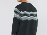 Джемпер с жаккардовым узором, Серый