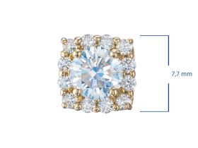 Классическая подвеска из желтого золота э0312пд12200951_white