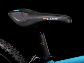 Детский велосипед Cube Acid 200, год 2023, цвет Синий-Оранжевый