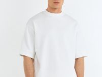 Футболка из плотного хлопка, Белый