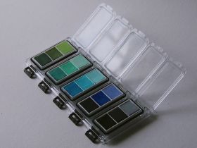 Набор пастели прессованной nuance. Pastel Dualit?, La For?t (лес), 15 цв