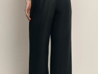 Брюки изо льна на резинке