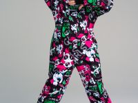 Комбинезон текстильный с полиуретановым покрытием для девочек