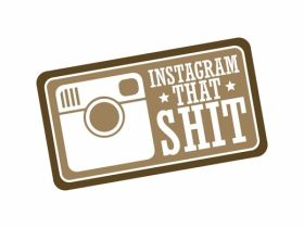 Патч Federkamm "Instagram that shit"