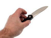 Складной нож Petrified Fish Waterspout, сталь 14C28N, рукоять G10, черный