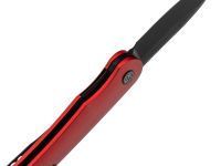 Складной нож Petrified Fish El Camino PFE16RADW, сталь N690, рукоять алюминий, красный