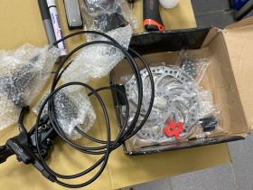 Stels Тормоз диск. гидр. Logan HD-M220 комплект 800/1400mm, цвет Черный