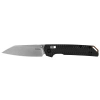 Складной нож Kershaw Iridium Reverse Tanto, сталь М390, рукоять карбон, черный