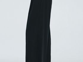 Широкие брюки со стрелками, Черный