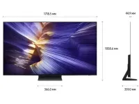 Телевизор Samsung QE77S90FAEXRU, 77", OLED 4K UHD, 120 Гц, Smart TV