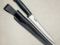 Нож разделочный "Белуга" кожа, АиР