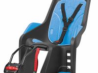 Детское велокресло Author Bubbly Maxi с креплением к подседельной трубе (коричневый)