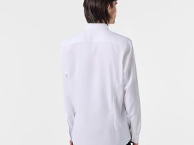 Мужская рубашка Lacoste приталенного кроя