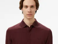 Мужское поло Lacoste с длинными рукавами