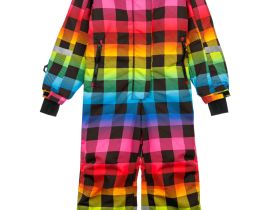 Комбинезон текстильный с полиуретановым покрытием для девочек