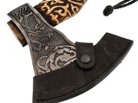 Топор Медведь средний, гравированный