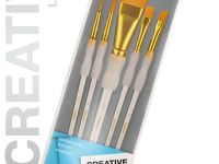 Набор кистей синтетика Pinax "CREATIVE" АССОРТИ 5 шт, эргономичная ручка
