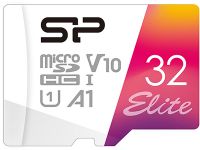 Карта памяти Silicon Power Elite microSDHC UHS-I Class 10 32GB с адаптером
