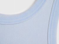Платье в рубчик для девочек, Голубой