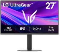 Монитор 27" LG UltraGear 27G440A-B черный, 1920x1080, 16:9, IPS LED, 240Hz, 1ms, 400cd, 1000:1, 178гр/178гр, матовая HAS Piv, HDMI, DP