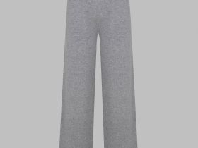 Трикотажные брюки с шерстью и кашемиром