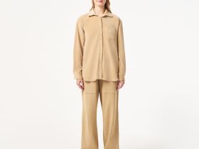 Женская рубашка Lacoste свободного кроя