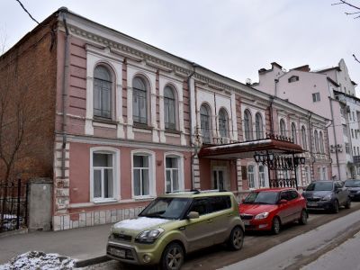 Здание детского Алексеевского приюта для девочек. Эклектика