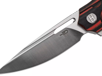 Складной нож Bestech Ornetta, сталь N690, рукоять черно-красная G10/карбон