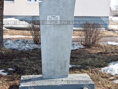 Могила борца за установление Советской власти в уезде И.С. Сушкина
