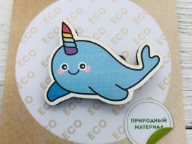 Значок "Cute Whale"