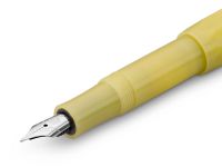Ручка перьевая Kaweco CLASSIC FROSTED Sport F 0,7 мм, чернила синие, корпус банановый