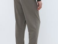 Брюки Slim из трикотажа, Коричневый