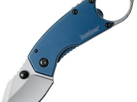 Складной нож Kershaw Antic, сталь 8Cr13MoV, рукоять нержавеющая сталь, синий