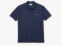 Мужское поло L.12.12 из меланжевой ткани