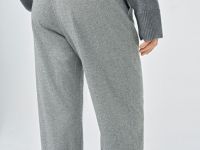 Утеплённые брюки, Серый