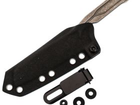 Скелетный нож Mr.Blade Abuser Mini stonewash, сталь AUS-8