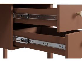 Письменный стол Джеффин 120x62 Терракотовый