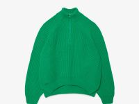 Женский шерстяной свитер Lacoste на молнии