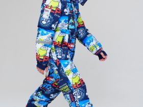 Комбинезон текстильный с полиуретановым покрытием для мальчиков