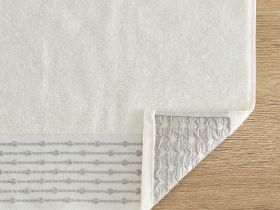 Полотенце махровое Punto, кремовое