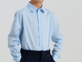 Сорочка текстильная для мальчиков (comfort fit)