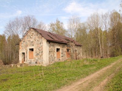 Остатки хозяйственных построек