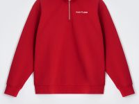 Толстовка на молнии с воротником-стойкой