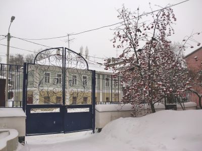 Ограда с воротами