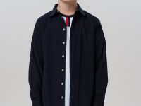 Рубашка текстильная на кнопках для мальчика