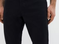 Базовые брюки «5 карманов» из твила, Черный