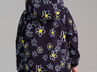 Куртка текстильная с полиуретановым покрытием для девочек (ветровка)