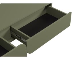 ТВ-тумба подвесная Блест 140x22 Оливковый