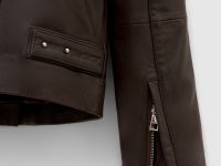 Куртка-косуха из натуральной кожи