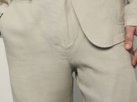 Шорты с добавлением льна